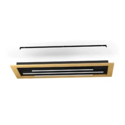 LED-Deckenlampe Tirrenara, Fernbedienung, 78x31cm