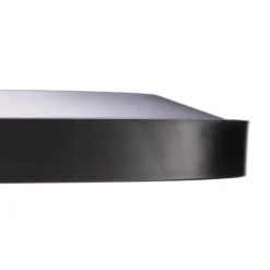 LED-Deckenlampe Tuco, dimmbar, schwarz, Kunststoff, Ø 30 cm