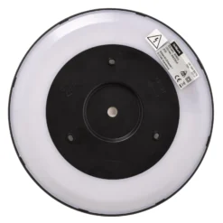 LED-Deckenlampe Tuco, schwarz, Ø 25 cm