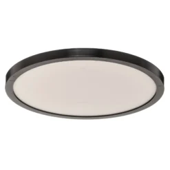 LED-Deckenlampe Tuco, schwarz, Ø 25 cm