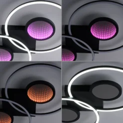 LED-Deckenlampe Tunel mit Fernbedienung, CCT, RGB