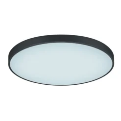 LED-Deckenlampe Waco, CCT, Ø 75 cm, schwarz matt