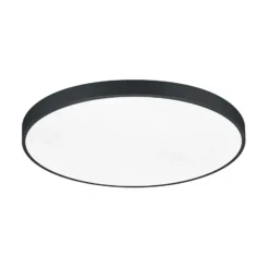 LED-Deckenlampe Waco, CCT, Ø 75 cm, schwarz matt