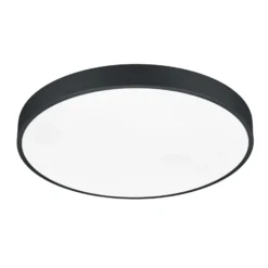 LED-Deckenlampe Waco, CCT, Ø 49,5 cm, schwarz matt
