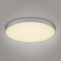 LED-Deckenlampe Waco, CCT, Ø 75 cm, titan