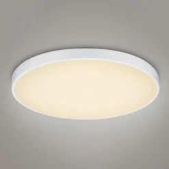 LED-Deckenlampe Waco, CCT, Ø 75 cm, weiß matt