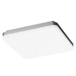 LED-Deckenlampe WL260 eckig Aluminium 24W 26x26cm