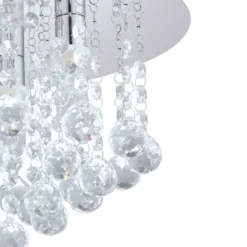 LED-Deckenleuchte Almonte mit Behang, 35cm