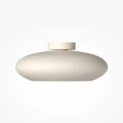 LED-Deckenleuchte Aros, weiß, Ø 40 cm, Metall, 3.000 K