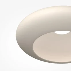 LED-Deckenleuchte Aros, weiß, Ø 40 cm, Metall, 3.000 K