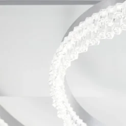 LED-Deckenleuchte Aurora, aluminium, Ø 61 cm, Aluminium, CCT