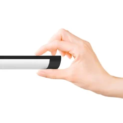 LED-Deckenleuchte Batten, Länge 60 cm, Alu, schwarz, 4.000 K