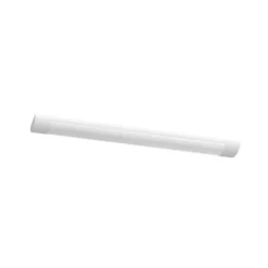 LED-Deckenleuchte Batten, Länge 60 cm, Alu, weiß, 4.000 K