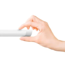 LED-Deckenleuchte Batten, Länge 60 cm, Alu, weiß, 4.000 K