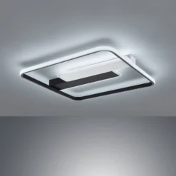 LED-Deckenleuchte Blithe 50x50cm, Rahmen