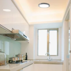 LED-Deckenleuchte Bonus mit Magnetring, Ø 22,5 cm