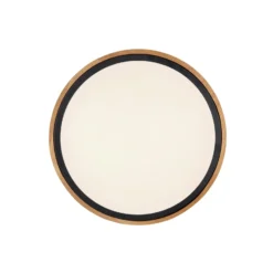LED-Deckenleuchte Bruno mit Holzrahmen CCT Ø 30 cm