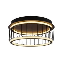 LED-Deckenleuchte Cage Ø 40cm