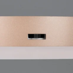 LED-Deckenleuchte Calle, coffee, Ø 50 cm, CCT, dimmbar