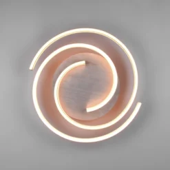 LED-Deckenleuchte Caya, dimmbar, aluminium