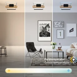 LED-Deckenleuchte 3768015 CCT mit Fernbedienung