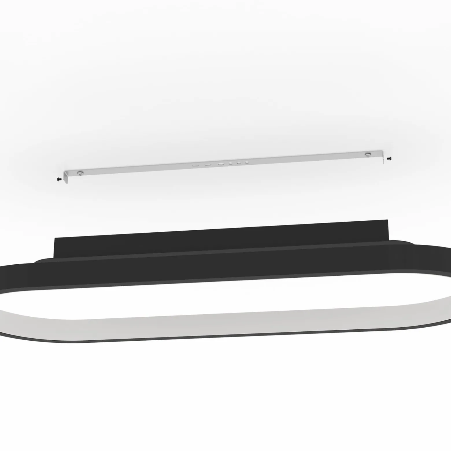 LED-Deckenleuchte Codriales in Schwarz