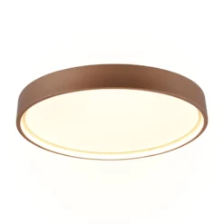 LED-Deckenleuchte Doha, CCT, kaffeefarben