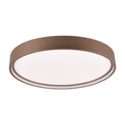 LED-Deckenleuchte Doha, CCT, kaffeefarben