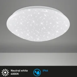 LED-Deckenleuchte Elipso Sternenhimmel IP44 4.000K