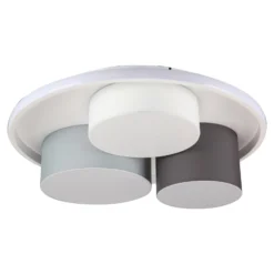 LED-Deckenleuchte Eppan, dreiflammig, dimmbar