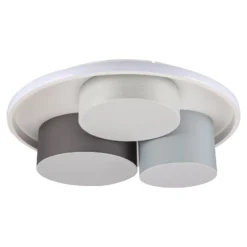 LED-Deckenleuchte Eppan, dreiflammig, dimmbar