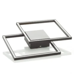 LED-Deckenleuchte Falcon, schwarz