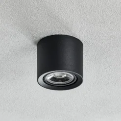 LED-Deckenleuchte Fedler dim to warm, schwarz