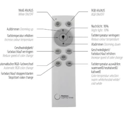 LED-Deckenleuchte Felix60, 44,5 cm x 44,5 cm