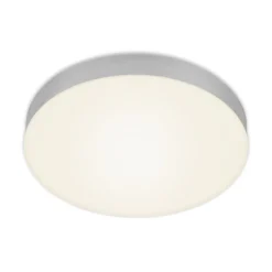 LED-Deckenleuchte Flame, Ø 28,7 cm, silber