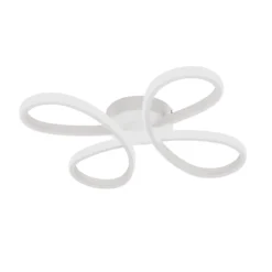 LED-Deckenleuchte Fly, weiß matt, 4.000 K, 40 cm x 40 cm