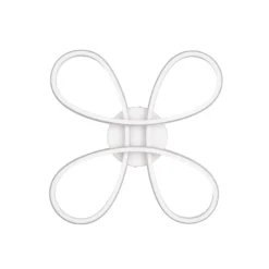 LED-Deckenleuchte Fly, weiß matt, 4.000 K, 40 cm x 40 cm