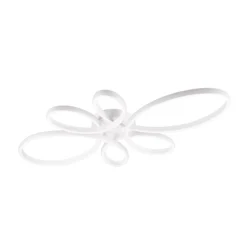 LED-Deckenleuchte Fly, weiß matt, 4.000 K, 83 cm x 45 cm