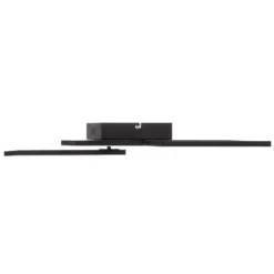 LED-Deckenleuchte Frame, CCT, 4-flammig, schwarz