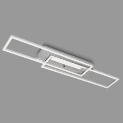 LED-Deckenleuchte Frame Mid, 3.000 K, aluminium