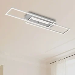 LED-Deckenleuchte Frame Mid, 3.000 K, aluminium