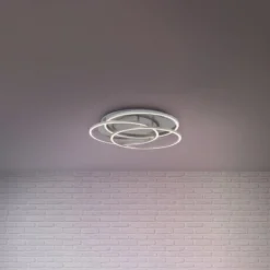 LED-Deckenleuchte Frames drei Ringe Memoryfunktion