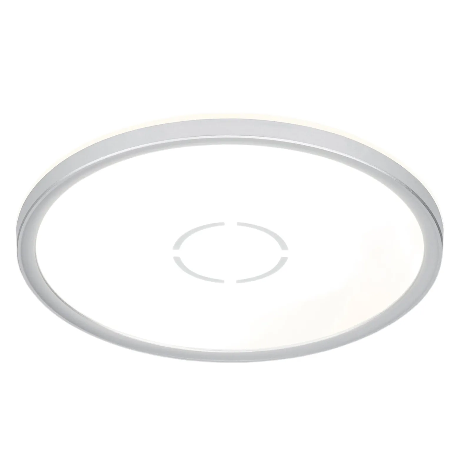 LED-Deckenleuchte Free, Ø 29 cm, silber
