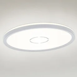 LED-Deckenleuchte Free, Ø 29 cm, silber