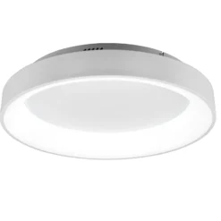 LED-Deckenleuchte Girona mit Fernbedienung, weiß