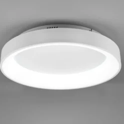 LED-Deckenleuchte Girona mit Fernbedienung, weiß