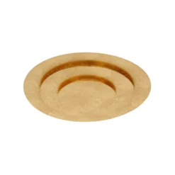LED-Deckenleuchte Heda, Ø 35 cm, goldfarben, Metall