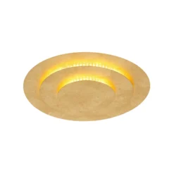 LED-Deckenleuchte Heda, Ø 35 cm, goldfarben, Metall