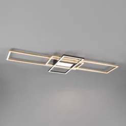 LED-Deckenleuchte Irvine, CCT, dimmbar, messing