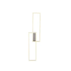LED-Deckenleuchte Iven, dim, stahl, 92,4x22cm